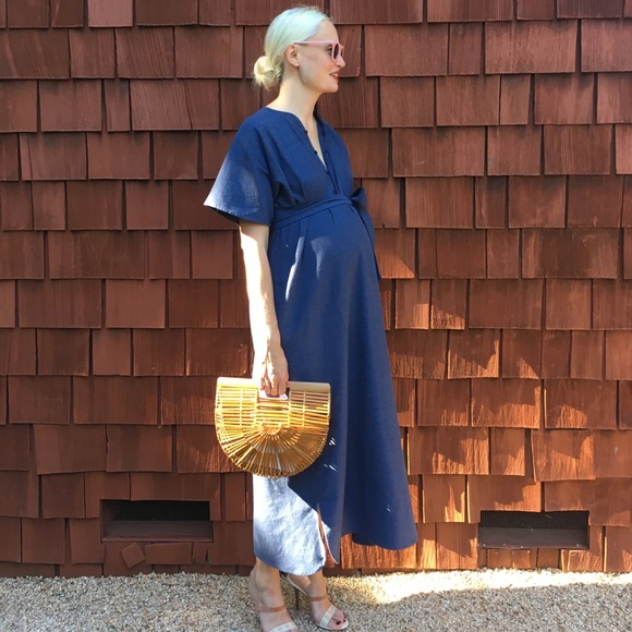 maternity caftan dress